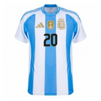 Argentina Alexis Mac Allister #20 Hemmatröja Copa America 2024 Kortärmad